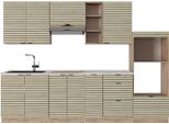 Vicco Cucina Componibile Fame-Line, 280 Cm , Pl Marmo, Pannello In Rovere/Rovere Goldkraft/Quercia Dorata