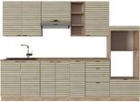 Vicco Cucina Componibile Fame-Line, 280 Cm , Pl Rovere, Pannello In Rovere/Rovere Goldkraft/Quercia Dorata