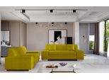 Set Di Divani 3+2 Posti Suite Zona Giorno Divani Divani Imbottiti Giallo Nuovo