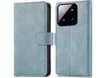 Imoshion Cover Per Telefono Cellulare Per Xiaomi 14T - Flip Cover Bookcase Flip - Colore Azzurro