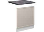 Vicco Pannello Frontale Fame-Line, 60 Cm , Pl Antracite, Grigiobeige/Bianco