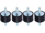 Pompa Del Compressore D'aria Anti Vibrazione Gomma Mount Ammortizzatore M4 15 * 10