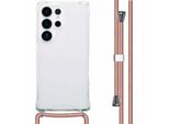 Imoshion Custodia Protettiva Samsung Galaxy S25 Ultra Con Banda Posteriore Con Catena Custodia Per Cellulare Per Samsung Galaxy S25 Ultra - Rosegold
