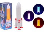 Johntoy Rocket Night Light - Lampada Per Bambini A Led Con Connessione Usb