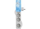 Philips Chp2144W 4 Prese Con Interruttore Multiplo Trasparente Taglia Unica / Spina Ue 220V Trasparente Taglia Unica