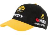 Rapidgear Berretto Da Ciclismo - Visma Podium Cap 2025 - Nero/Giallo Uni