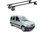 Portapacchi Menabo Per Nissan Kubistar 2003-2009 Acciaio Nero 2 Pezzi