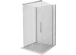 Mexen Rox-3S Cabina Doccia 3-Lato Scorrevole 95 X 95 Cm, Trasparente, Cromo - 8C2-095-095-01-00-3S