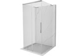 Mexen Rox-3S L Cabina Doccia A 3 Lati Scorrevole 120 X 120 Cm, Trasparente, Cromo - 8C2L-120-120-01-00-3S