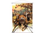 Rullo Da Parete Attack On Titan Eren, Mikasa & Armin 60 X 90 Cm