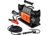Compressore D'aria Ad Alte Prestazioni Vevor A Due Cilindri, 300 L/Min, Gonfiatore Di Pneumatici Portatile, 12 V, 150 Psi, Pompa D'aria Per Fuoristrada Con Manometro Digitale E Adattatori Per Camion, Auto, Suv, Veicoli Fuoristrada E Camper