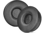 Inf 2 Cuscinetti Auricolari In Pelle Proteica Nera Per Jabra Engage 55/65/75