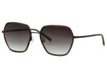Sonnenbrille Marc O'polo "Modell 505122", Damen, GrüN (Oliv Verlauf), Leicht GläNzend, Leicht Transparent, Metallic, Sonnenbrillen Sonnenbrille, Form Hexagon, Logoschriftzug Auf BüGel, Metallfassung