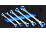 Gedore 1500 CT1-400 Set Di Chiavi A Doppia Combinazione, Aperte, In Modulo Di Controllo, 2309068
