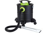 Qlima ASZ2020 Aspiracenere 20 L Nero, Verde, Argento