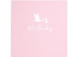Goldbuch 24 203 Fotobuch Baby Storch Rosa - 25 X 25 Cm