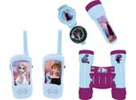 Set Frozen Adventure Con Walkie Talkie Fino A 120 M, Binocolo E Bussola