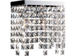 Penelope Applique In Ottone E Ferro Cromato 2 Luci Con Strass .25 P.12 BL31-AP2-CR