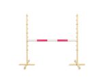 Ostacolo Di Salto Per Cavallo Hobby 120Cm, Trave Rosa
