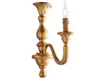 Lucca Applique In Legno Oro Antico 1 Luce .13 P.26 BL271-AP1-OR