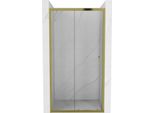 Mexen Apia Porte Doccia Scorrevoli 145 Cm, Trasparente, Oro - 845-145-000-50-00