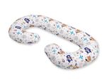 Cuscino Di Gravidanza Tipo C Per Donne In Gravidanza E Allattamento - Orsetti Blu Navy