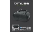 Radio Cd Portatile Nera Muse M35Bt