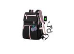 Zaino Sportivo Universale Per La Scuola Con Portachiavi Usb PL158