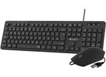 Tastiera E Mouse Subblim Combo Business Slim Cssk01/Nero