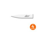 Slice 10532 Ceramic Spare Blades, Multi-Purpose Blade, Doll-Shaped 4 Pc(S)