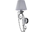 Magda Applique In Ferro Cromato 1 Luce Con Paralume .13 P.15 BL146-AP1-CR-PAR