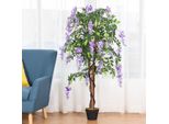 Pianta Artificiale Utilizzabile Palma Artificiale Albero Artificiale 150 Cm Viola