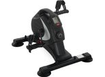 Pedal Trainer Mini Cyclette Silenziosa Con 8 Livelli Di Resistenza Magnetica Display Lcd Trainer Gambe Portatile Con Tappetino Antiscivolo Allenamento Senior Braccia E Gambe Pedaliera Per Casa Casa Nero Aosom