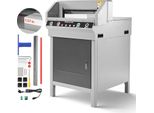 Taglierina Elettrica Vevor Taglierina Per Carta Ad Alte Prestazioni, Larghezza Di Taglio 45 Cm, Spessore Di Taglio 4 Cm, Ghigliottina Elettrica Grande Con Funzione A Infrarossi E Lama Di Ricambio 500 W