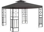 Roof For Pavilion 2.97X2.97 M Anthracite Waterproof Garden Tent