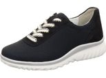 Semler Scarpe Da Donna Stringate Sportive Suola In Gomma Blu