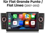 Radio 7 Pollici 2+64 Gb Android Autoradio Per Fiat Grande Punto Linea 2007-2012 Wireless Carplay Android Auto Wifi Gps Navi Rds Dsp Dab+ Bluetooth Usb