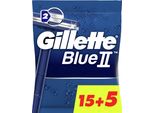 Rasoio Monouso Gillette Blue Ii 20 Unità