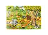 Eduplay 120402 Puzzle Della Foresta, Colorato, 35 Pezzi (1 Set)
