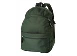 Zaino Trend | 35 X 45 X 17 Cm - Colore: Verde - Dimensioni: 35 X 45 X 17 Cm