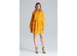 Figl Mini Abito Donna Linervudd M601 Senape M