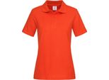 Stedman ST3100 | Polo Donna Piqué 100 - Colore: Arancione Brillante - Taglia: S
