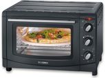 SEVERIN Back- und Toastofen TO 2068 aus Kunststoff, schwarz Backofen Mini Backofen Klein Mini Backofen Backofen Toastofen