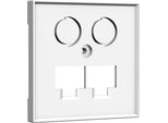 Piastra Centrale Homeway 55X55Mm Rws Tv+Lan/Lan 55X55
