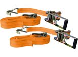 Kunzer 2 Cinghie Di Fissaggio Con Ganci Rh ZG610RHDOPPELPACK
