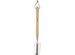 Pala A Mano Kent & Stowe, Lunga, Acciaio Inox, Manico In Legno Di Frassino, 60 Cm, 734497