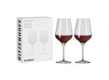 Ritzenhoff WeingläSer Fjordlicht Rotwein 2Er-Set 002, Rotweinglas, Ritzenhoff Inhouse, Kristallglas, 570 Ml, 3631002