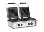 Royal Catering Piastra Doppia Per Waffel - Waffel Belgi - - 2 X 2.000 W
