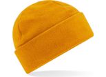 Beechfield B243R | Beechfield Recycled Fleece Cuffed Beanie - 100% Poliestere Riciclato - Farbe: Mustard - GrößE: Taglia Unica