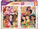 Educa Puzzle Principesse Disney 2X500 Pezzi